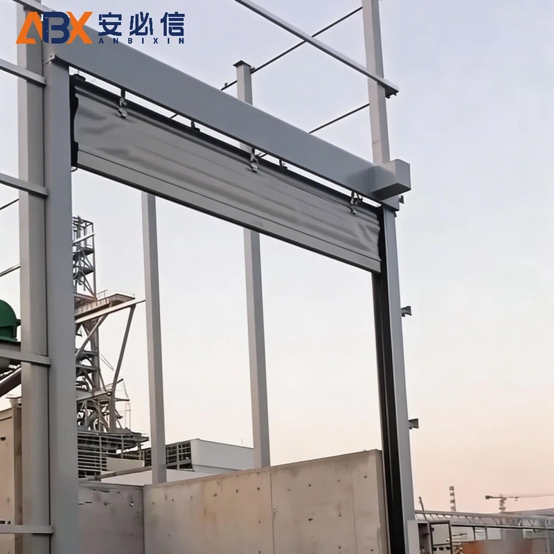 白银软帘堆积门